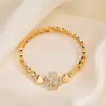 Bracelet femme 4 cœurs 3