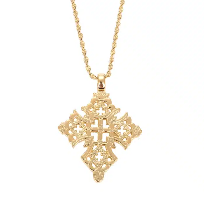 Collier Croix Orthodoxe 1