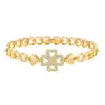 Bracelet femme 4 cœurs 1