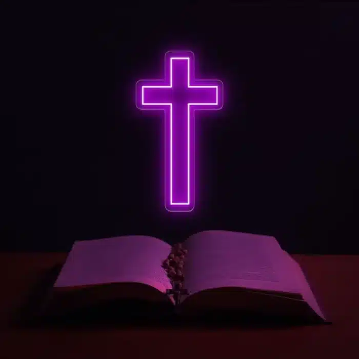 Croix lumineuse 3
